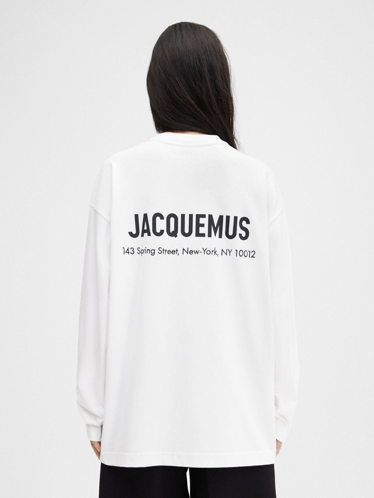 The New York address long-sleeve t-shirt