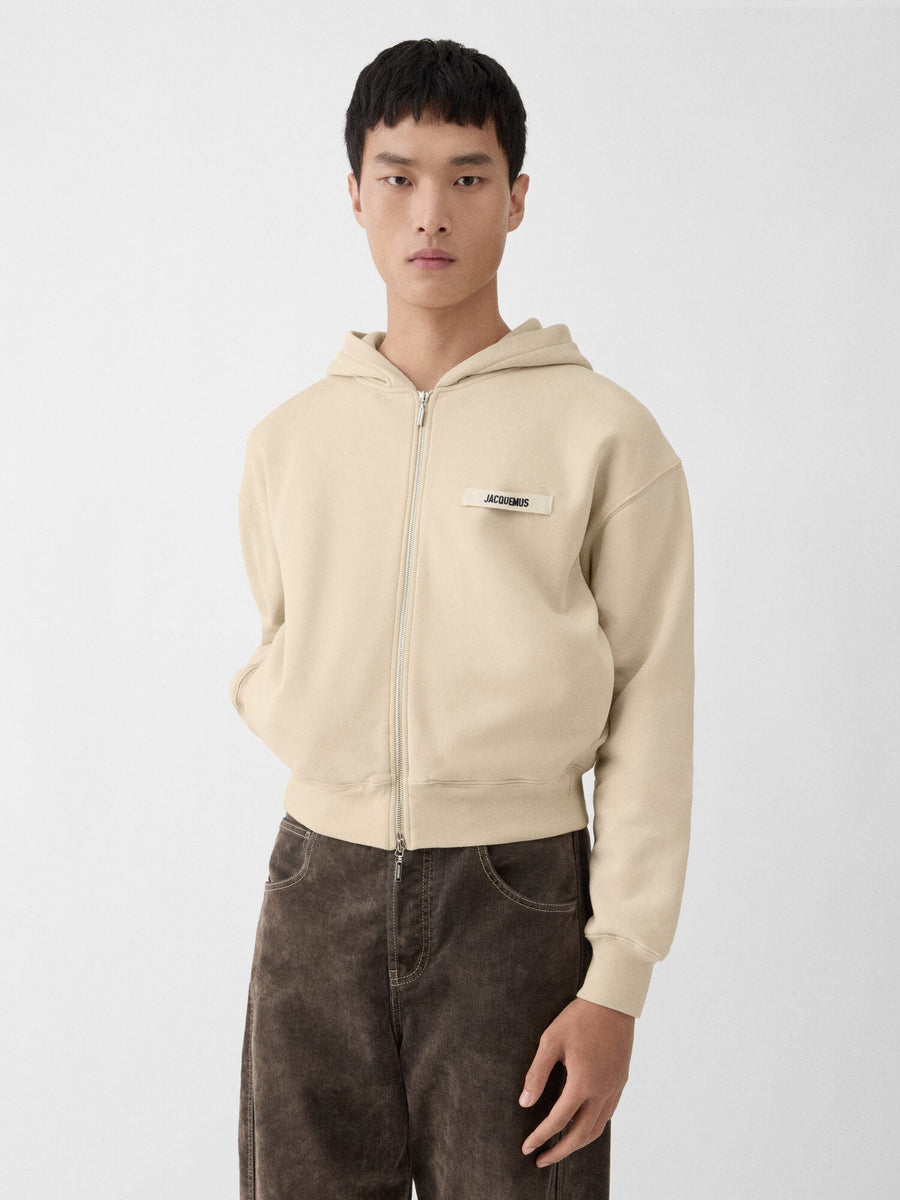 The Gros Grain zipped hoodie
