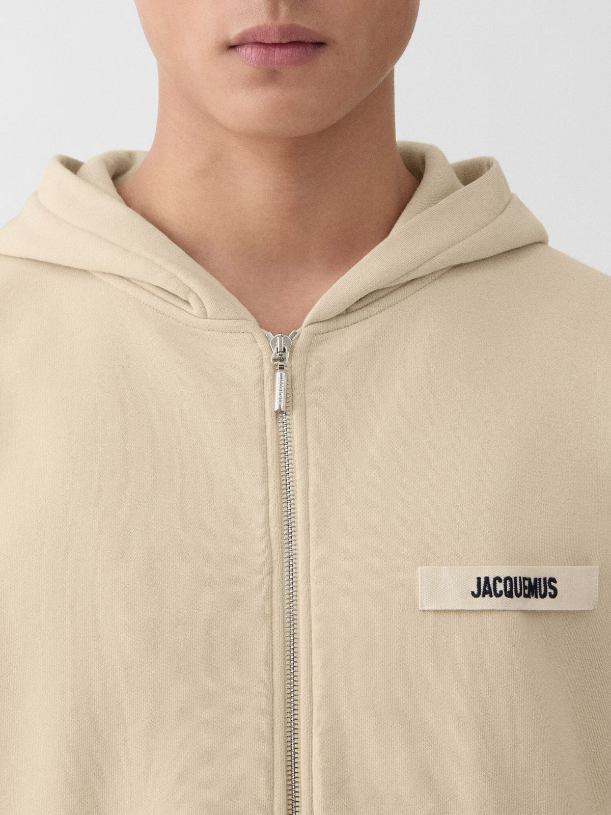 The Gros Grain zipped hoodie