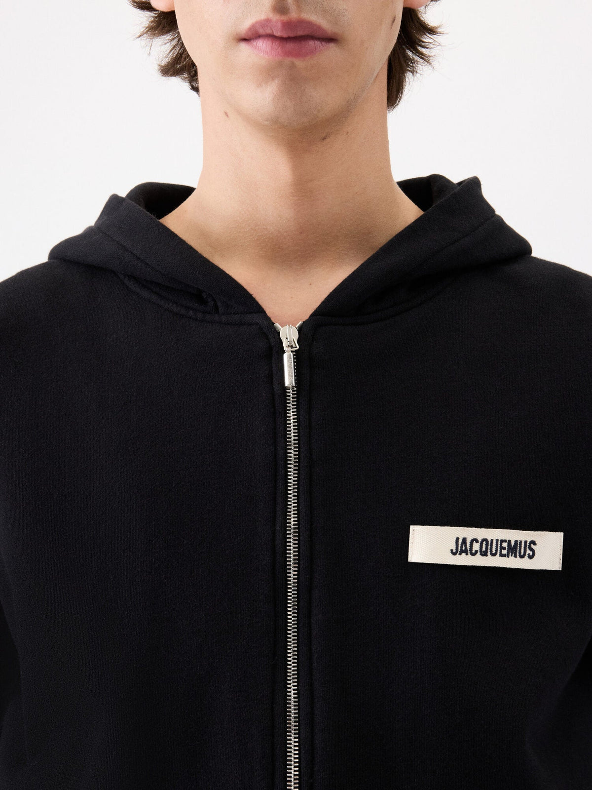 The Gros Grain zipped hoodie