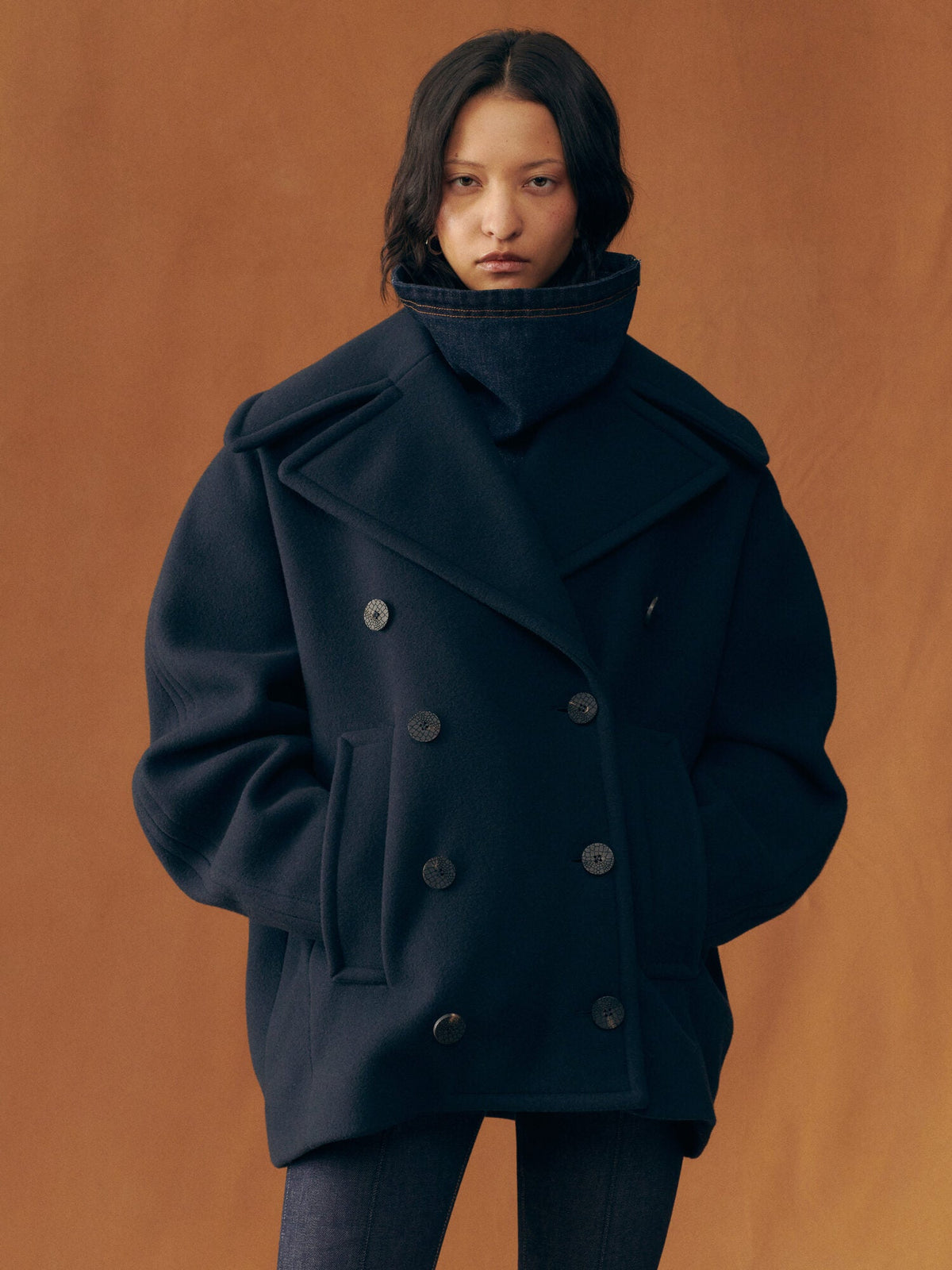 The Ovalo peacoat