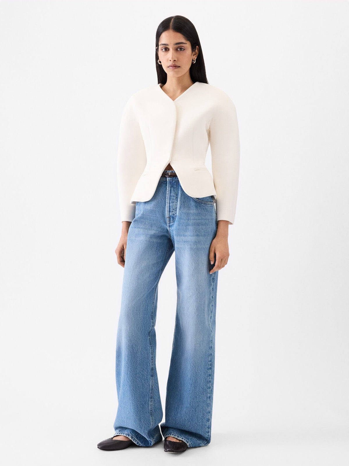 The wide de-Nîmes denim pants