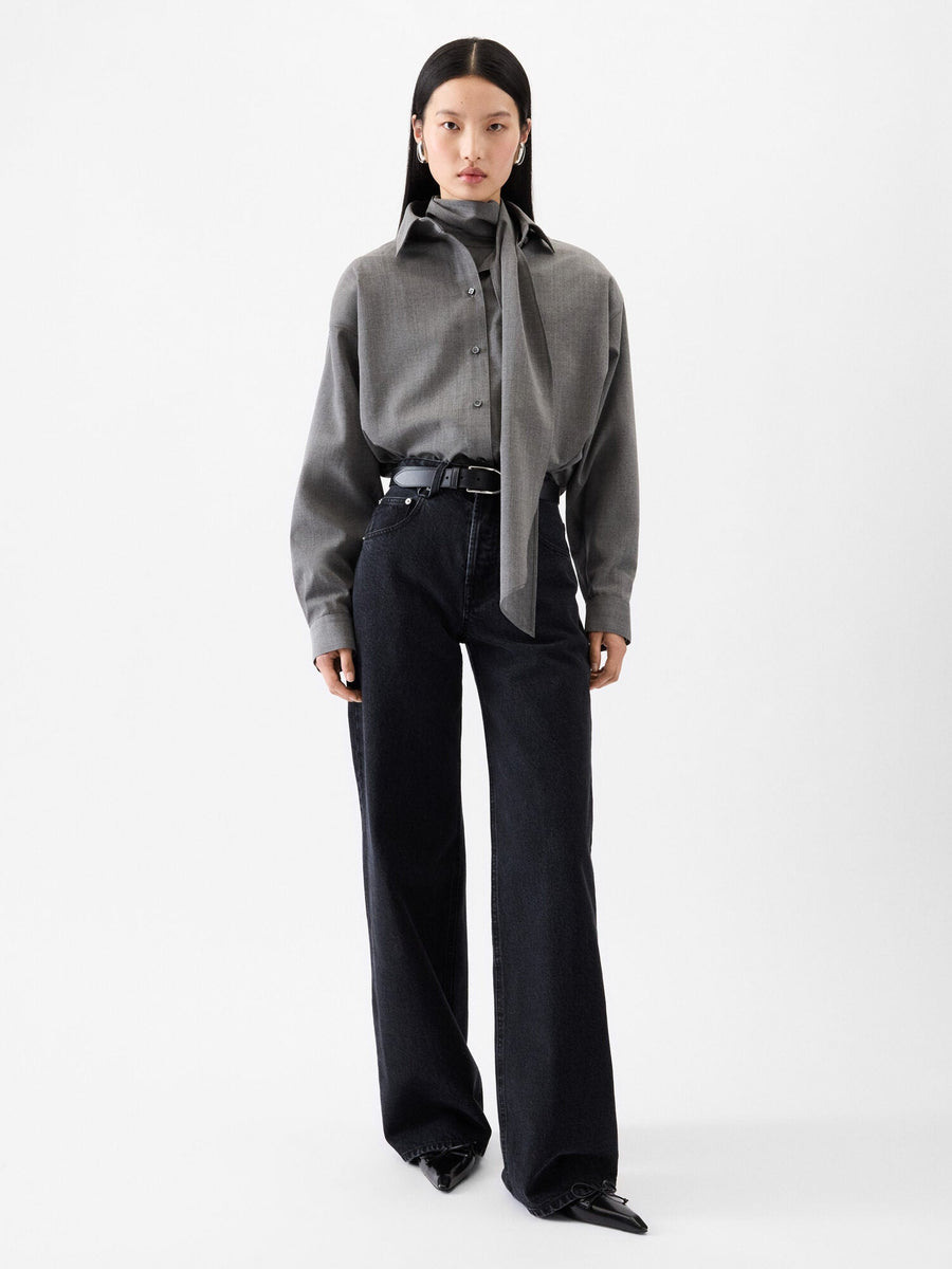 The wide de-Nîmes denim pants
