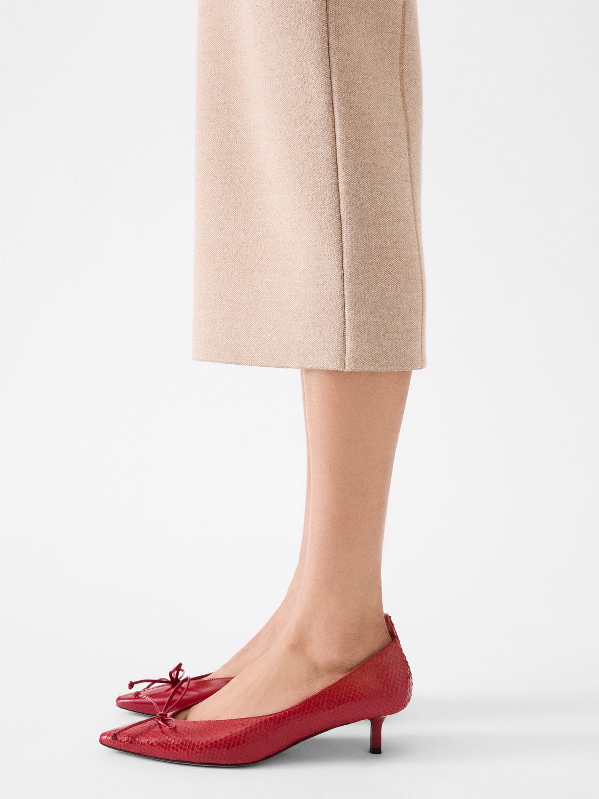 The Doppio knit skirt