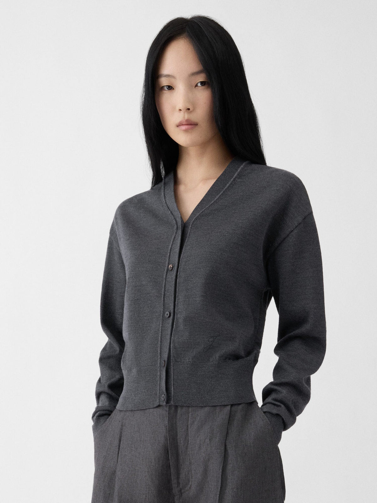 The J cardigan