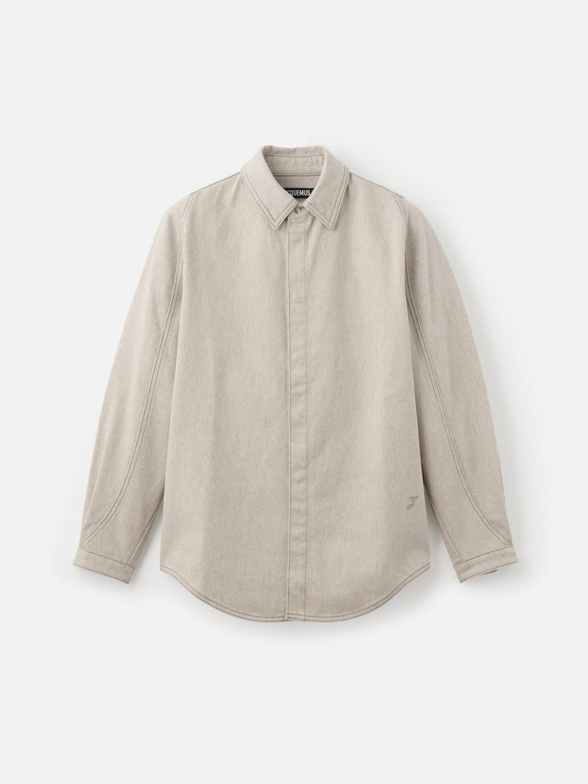 The Amelo de-Nîmes denim shirt