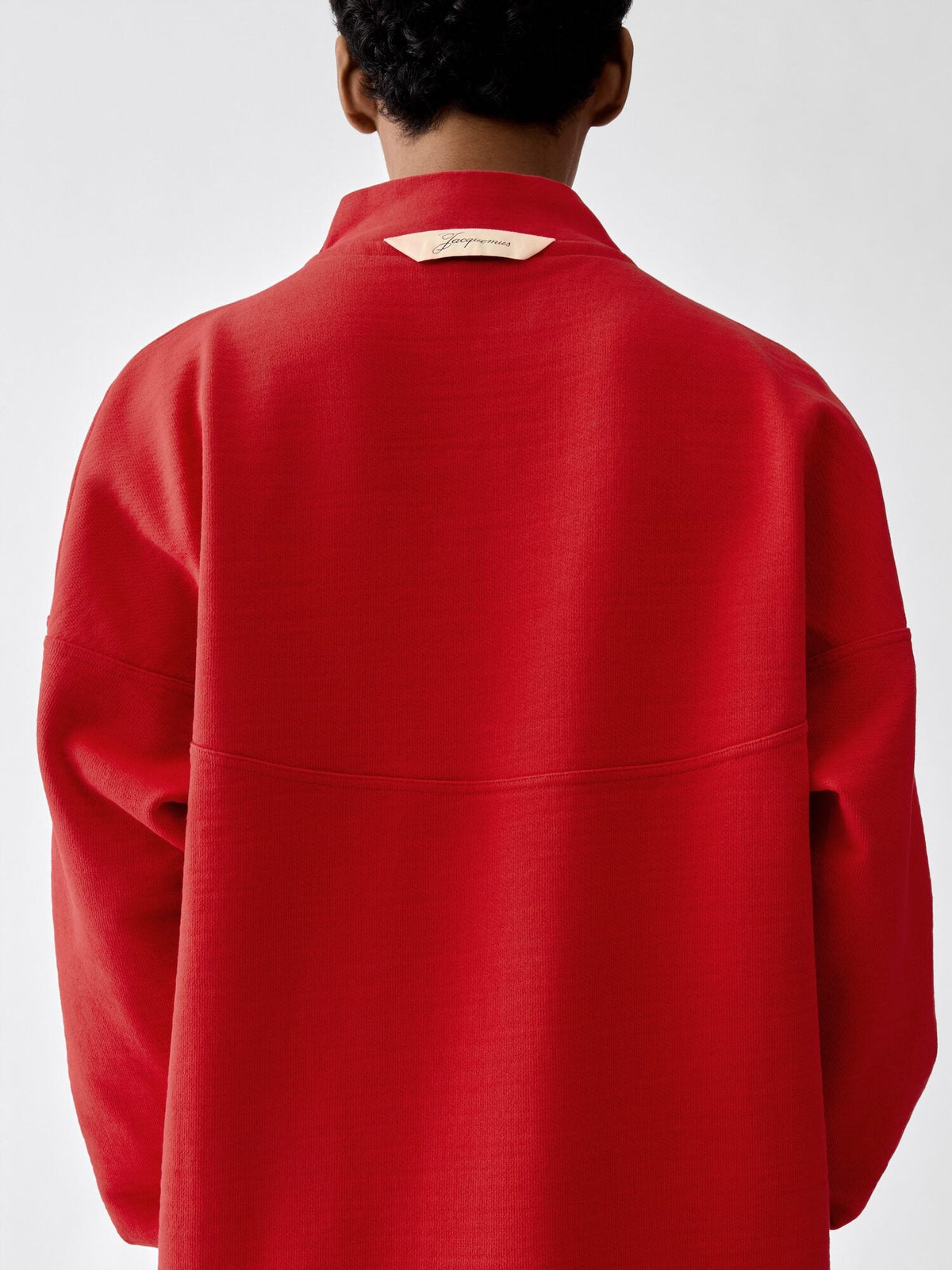 The Rond Carré zipped roll-neck sweatshirt