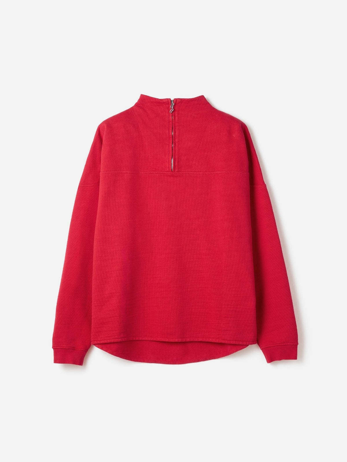The Rond Carré zipped roll-neck sweatshirt