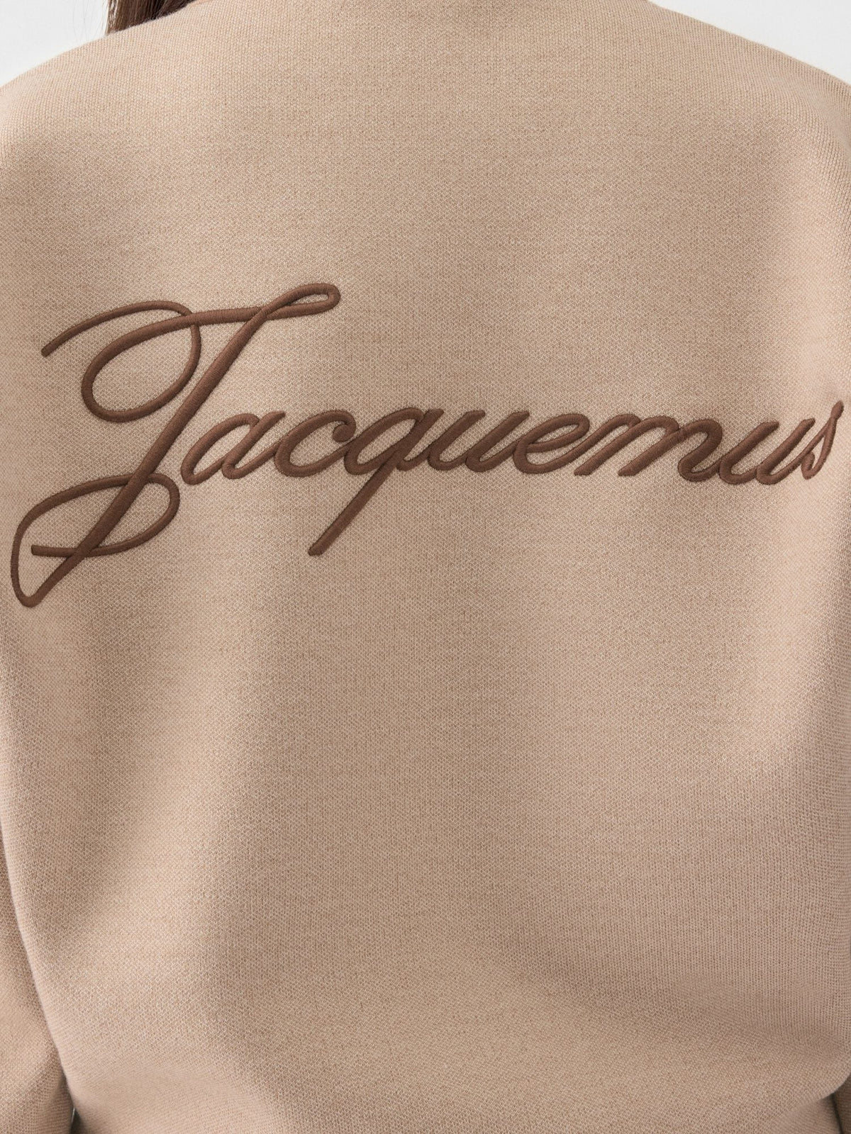 The piqué sweater