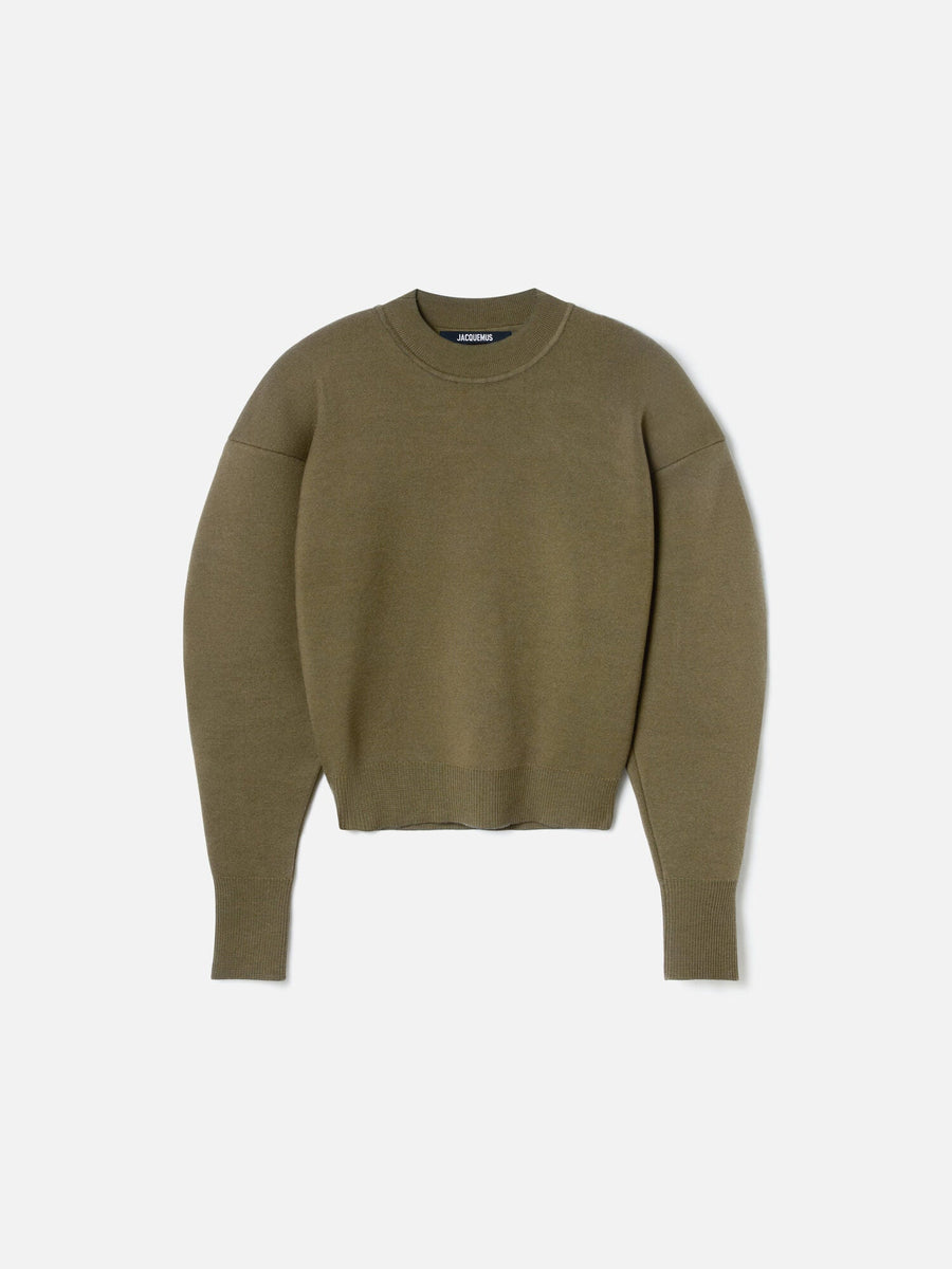 The piqué sweater