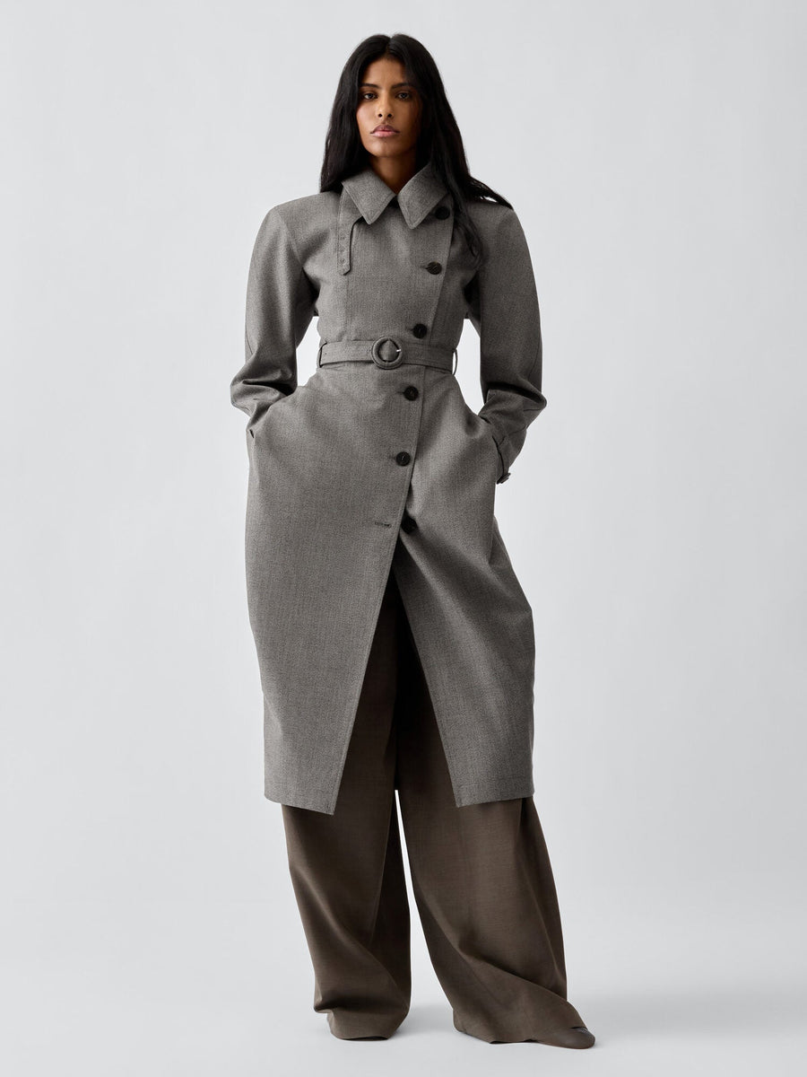 The Tulipe trench coat