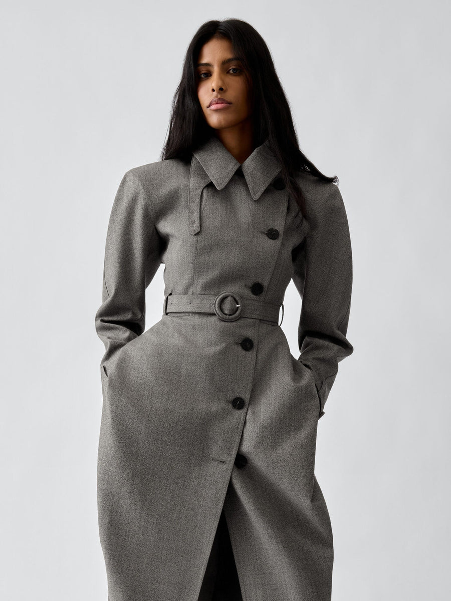 The Tulipe trench coat
