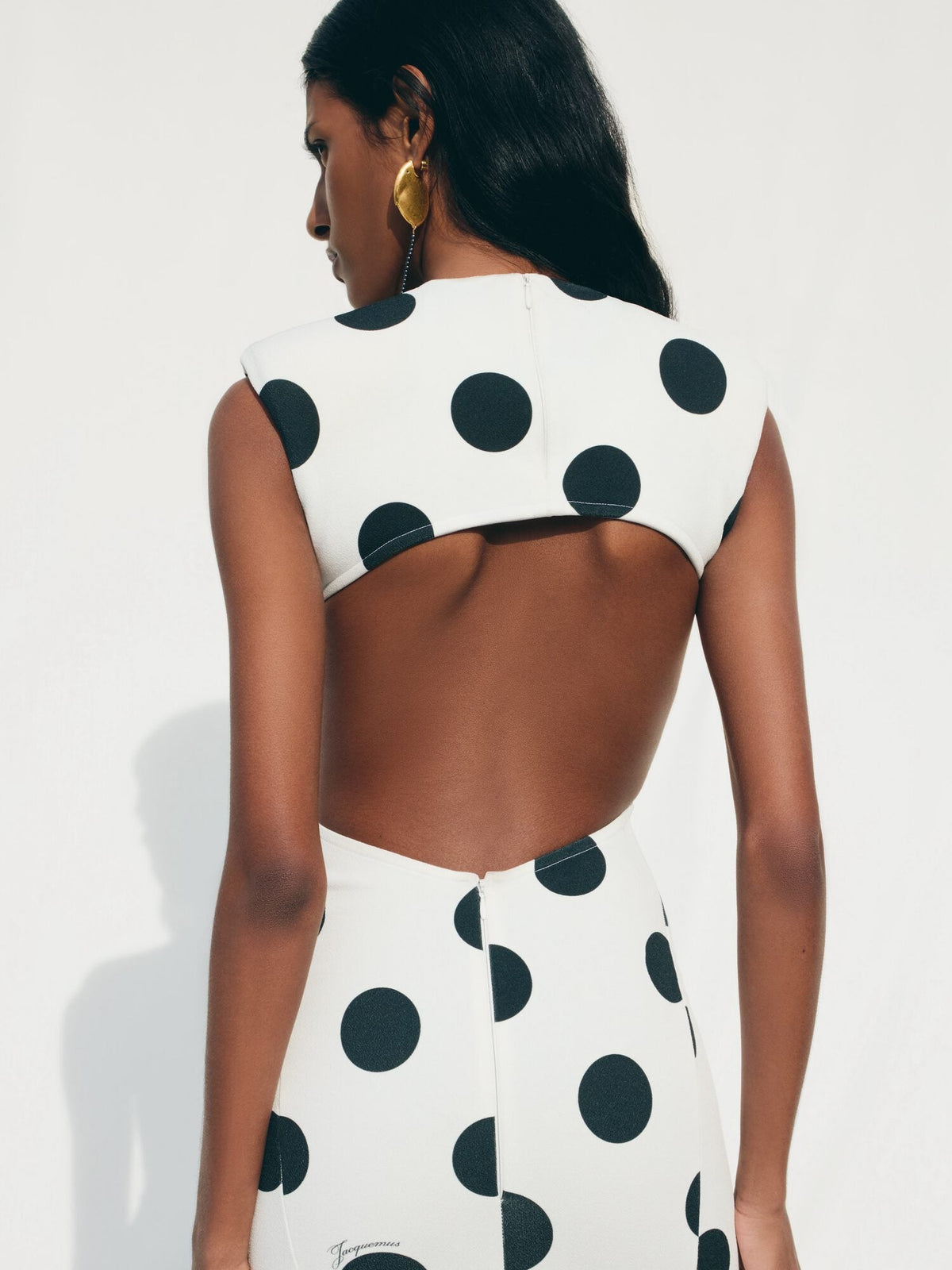 The Palmier dress with dots