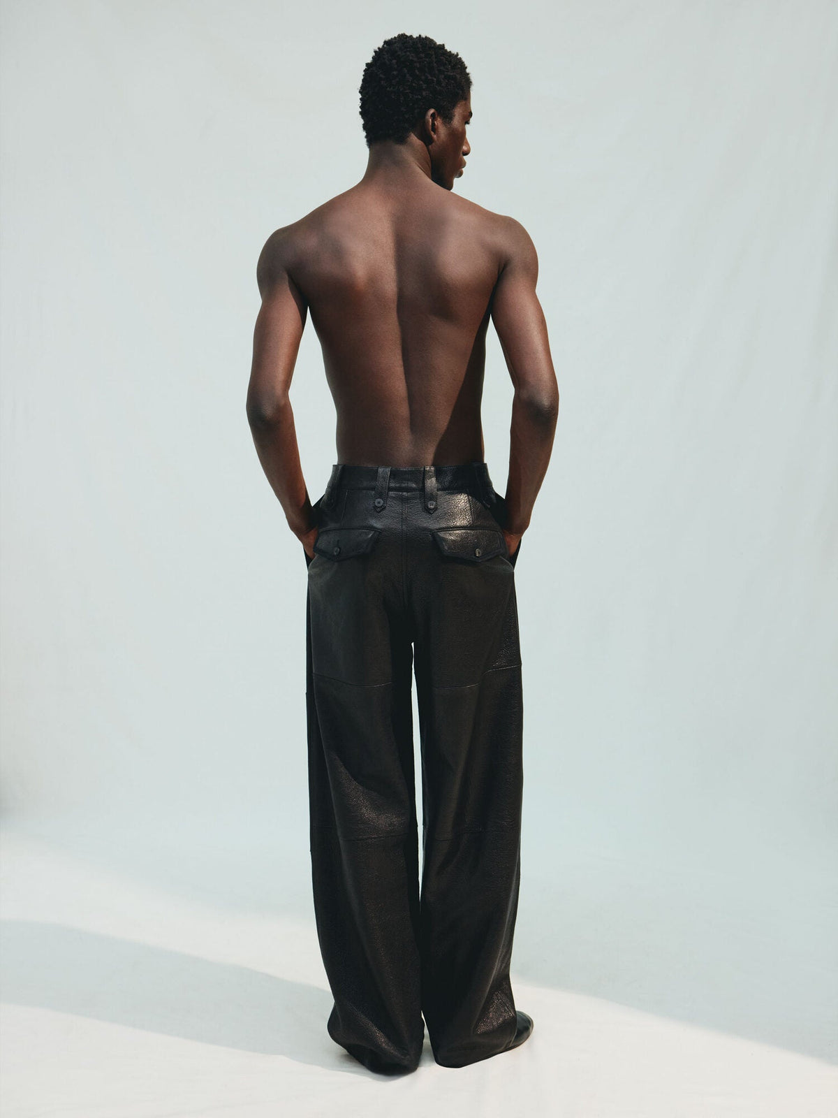 The Tintore leather pants