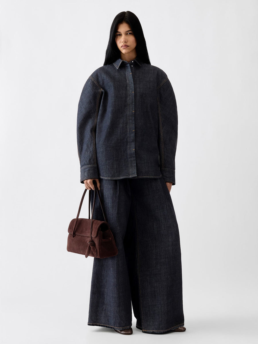 The de-Nîmes Citta denim shirt