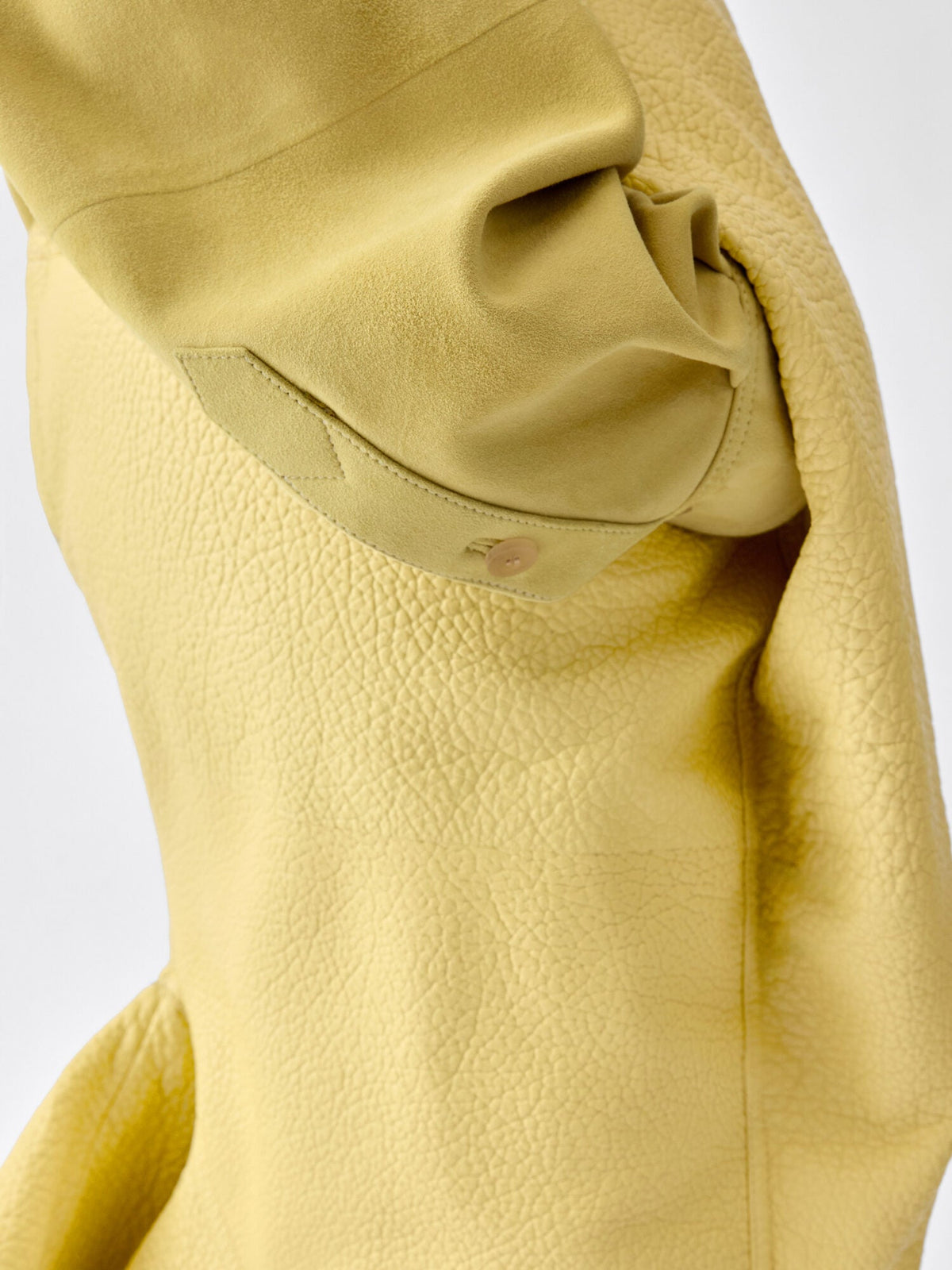 The Cubisto leather skirt