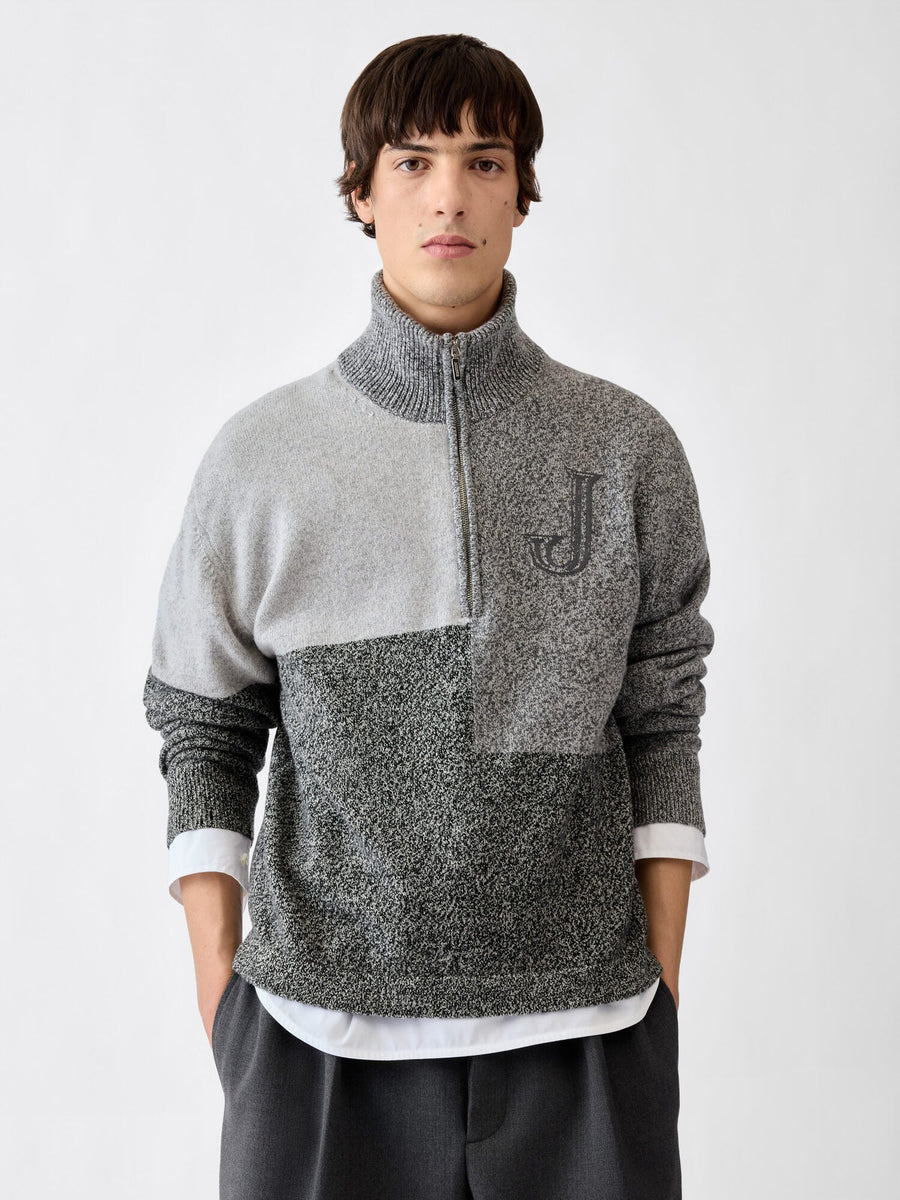 The Orlando zipped-rollneck sweater