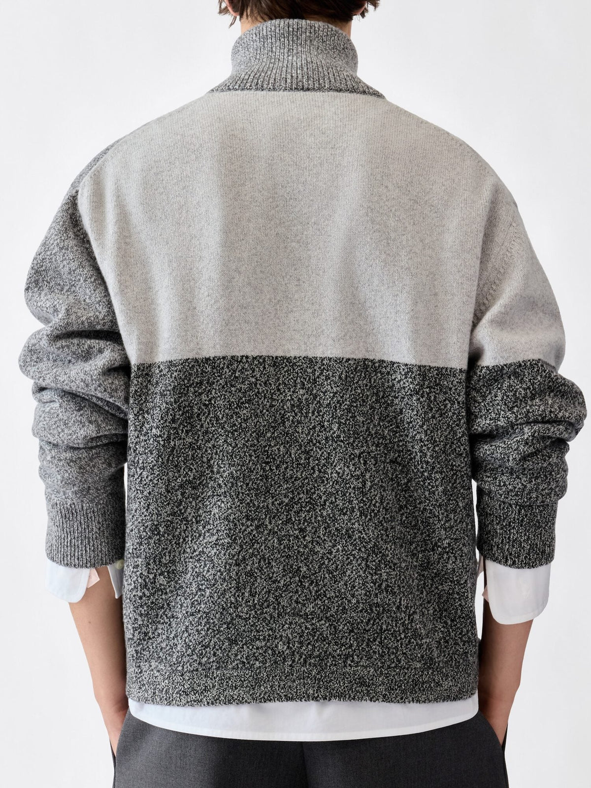 The Orlando zipped-rollneck sweater