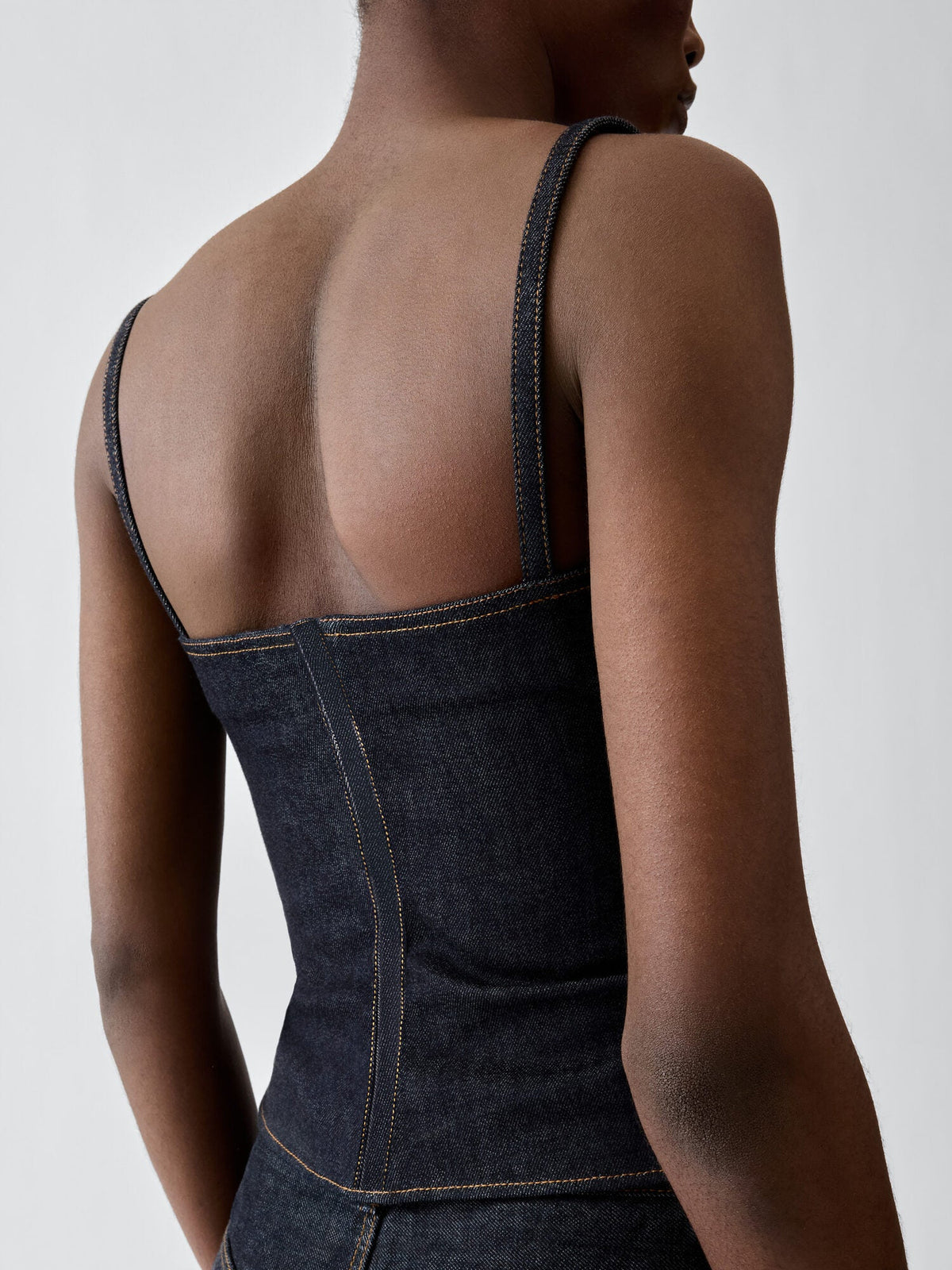 The de-Nîmes Pina denim top