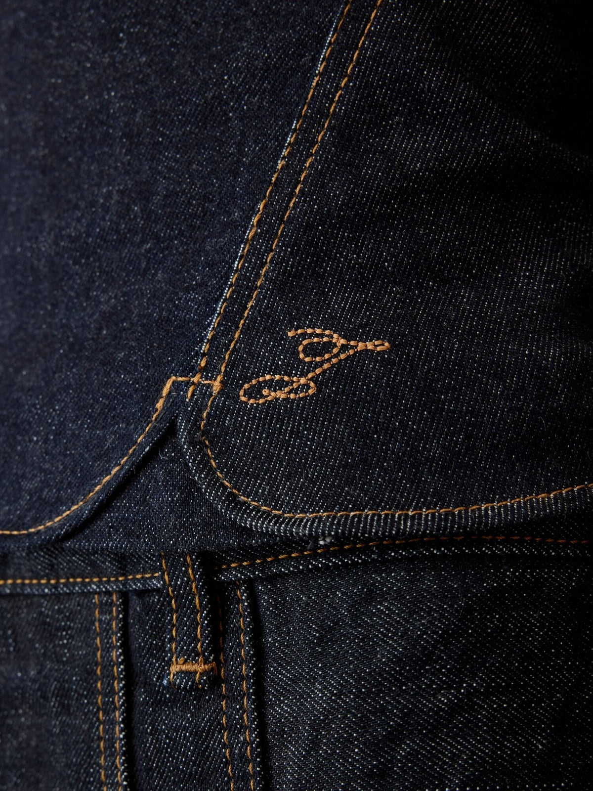 The de-Nîmes Pina denim top